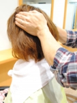 ヘッドスパ写真その２